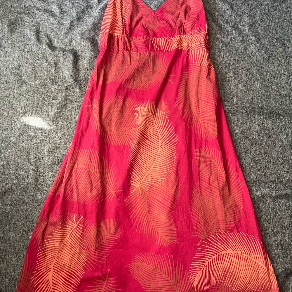 EUC Tropical Print Sundress